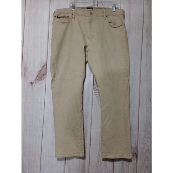 Polo‎ Ralph Lauren Jeans Men's 40 30 Beige Straight Leg - Picture 1 of 8